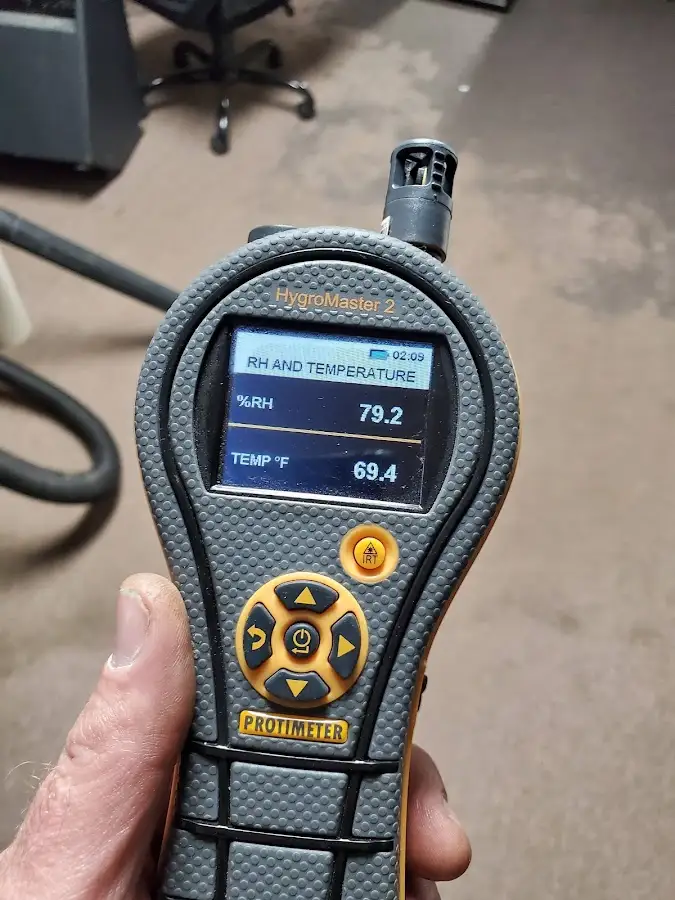 Moisture meter humidity assessment for Fire & Smoke Damage Restoration in Crescent City